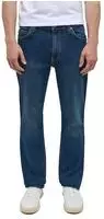MUSTANG Herren Jeans blau Baumwoll-Stretch Straight Fit