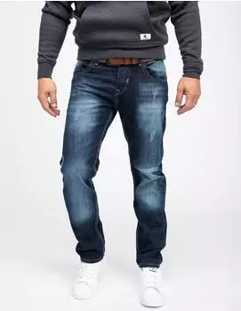 Rock Creek Comfort Fit Jeans dunkelblau (Herren) (RC-2091)