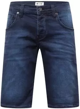 Mustang Chicago Shorts mit Button-Fly Jeans blau (Herren) (1012670-5000-943)