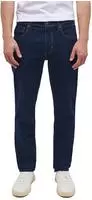 MUSTANG Herren Jeans blau Baumwoll-Stretch Straight Fit