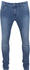 Urban Classics Slim Fit Knee Cut Pants (TB1652) blue washed