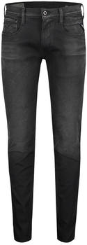 Replay Anbass Hyperflex Slim Fit Jeans (M914 .000.661 S04) black denim