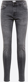 Only & Sons Warp Skinny Fit Jeans grey denim