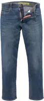 Lee Straight-Jeans "Extreme Motion", Herren, Gr. 32, L&auml;nge 32, blau (maddox)