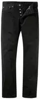 Levi's Jeans 501 00501-3371 Schwarz Straight Fit Herren