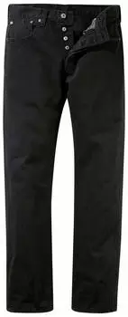 Levi's 501 Original Fit black worn in