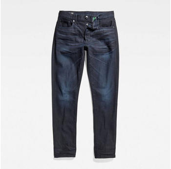 G-Star 3301 Slim Jeans worn in naval blue cobler