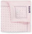 Hugo Boss Bedrucktes Einstecktuch aus Leinen-Mix mit Baumwolle - Style H-POCKET SQ-222 50512985 Hellrosa ONESI