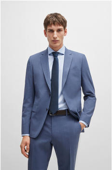 Hugo Boss Krawatte aus Seiden-Jacquard mit feinem Allover-Muster - Style H-TIE 7,5 CM-222 50520319 Dunkelblau ONESI