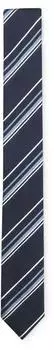 Hugo Boss Krawatte aus Seiden-Mix mit Jacquard-Struktur und diagonalen Streifen Style H-TIE CM6 262 50566655 Blau gestreift ONESI