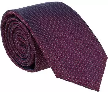 Willen Krawatte klassische Form, Seide, bordeaux (6cm)