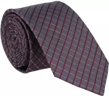 Willen Krawatte 6,5cm dunkelbordeaux, 100% Seide