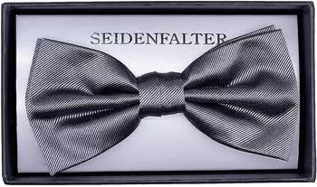 Seidenfalter Fliege grau, 100% Seide