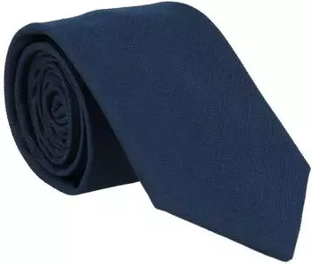 Willen Krawatte 100% Seide, 7,5cm, marine