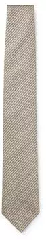 Hugo Boss Krawatte aus Seiden-Mix mit Mikro-Jacquard-Muster - Style H-TIE CM 7.5 262 50571684 Beige ONESI