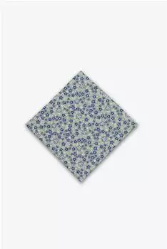 J.Ploenes Real Guys Hochzeit Einstecktuch blau-grün floral (14184 T005)