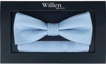 Willen Fliegen-Set "Pastell Uninah" 100% Seide, Herren
