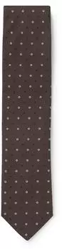 Hugo Boss Krawatte aus Seiden-Mix mit Jacquard-Muster - Style H-TIE CM6 262 50571682 Dunkelbraun ONESI