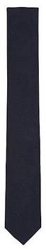 Hugo Boss Jacquard-Krawatte aus Seide mit Satin-Finish dunkelblau (50390136-401)