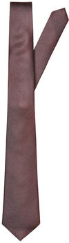 Selected Slhnew Texture Tie 7cm Noos B (16065942) rum raisin