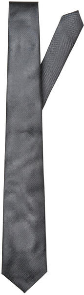 Selected Slhnew Texture Tie 7cm Noos B (16065942) grey