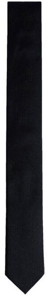 Hugo Boss In Italien gefertigte Krawatte aus reinem Seiden-Jacquard - Style H-TIE 6 CM (50480284) dunkelblau