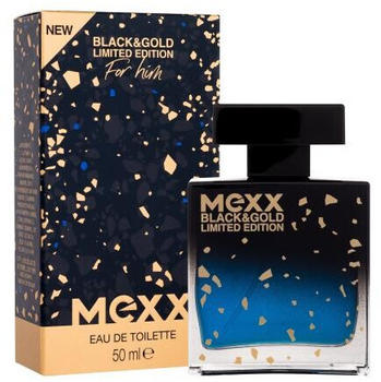 Mexx Black & Gold for Him Eau de Toilette (50ml)