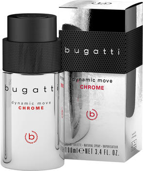 Bugatti Dynamic Move Chrome Eau de Toilette (100ml)