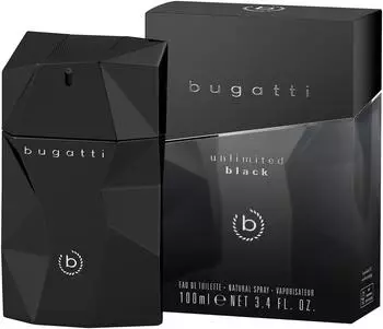 Bugatti Unlimited Black Eau de Toilette (100ml)