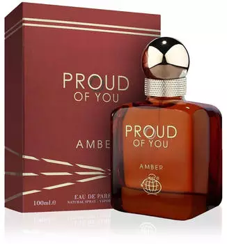 Fragrance World Proud of You Amber Eau de Parfum 100ml