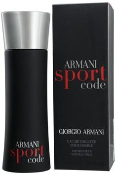 Giorgio Armani Code Sport for Men Eau de Toilette (75ml)