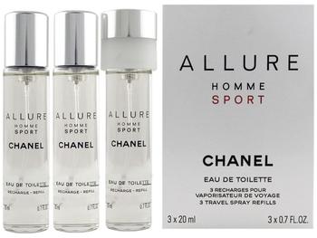 Chanel Allure Homme Sport Eau de Toilette (2 x 20ml+ Travel Spray)