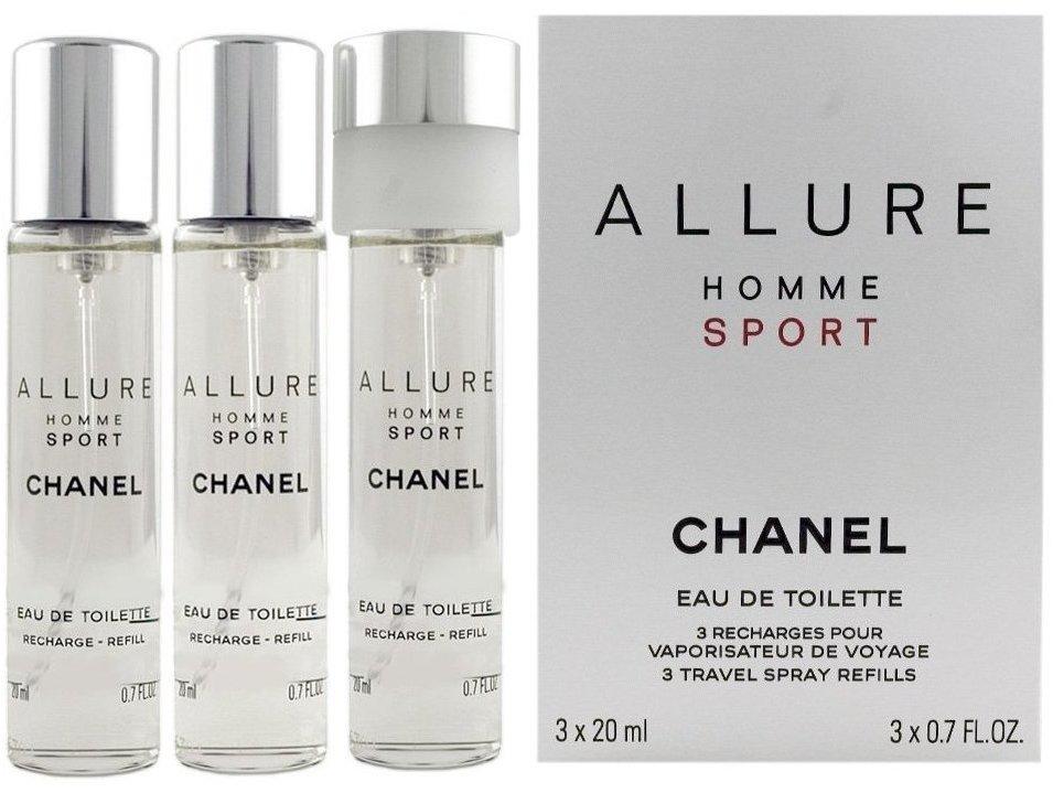 Chanel Allure Homme Sport Eau de Toilette (2 x 20ml+ Travel Spray) Test TOP  Angebote ab 87,95 € (August 2023)