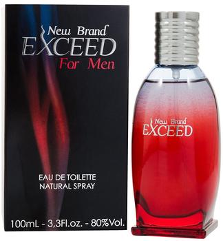 New Brand Exceed for Men Eau de Toilette (100ml)