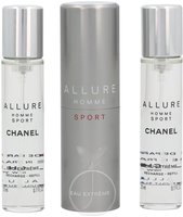 Chanel Allure Homme Sport Eau Extreme Nachf&uuml;llbar EdP 3 x 20ml 0,02 l