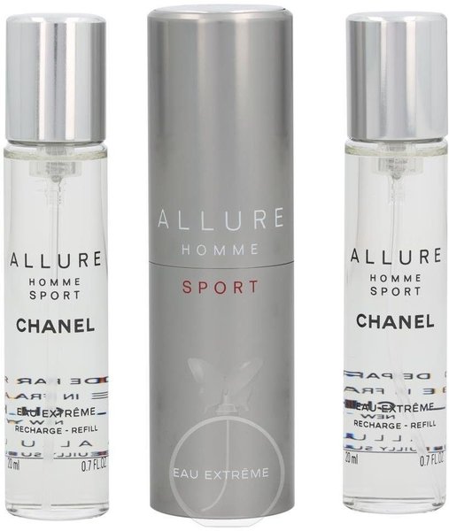 Chanel Allure Homme Sport Eau Extreme - Eau de Parfum (edp/3x20ml)  (Austauschbare Patrone)
