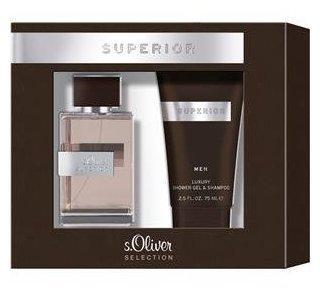 S.Oliver Superior Eau de Toilette 30 ml Shower Gel 75 ml Geschenkset