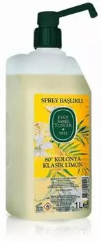 Ey&uuml;p Sabri Tuncer Kolonya Limon 80&deg; Eau de Cologne 1 L