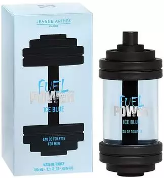 Jeanne Arthes Fuel Power Ice Blue Eau de Toilette 100ml
