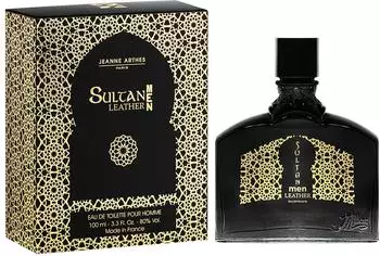 Jeanne Arthes Sultan Men Leather Eau de Toilette 100ml