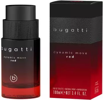 Bugatti Dynamic Move red Eau de Toilette 100ml