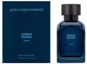 Adolfo Dominguez Ámbar Negro Elixir Parfum (120 ml)
