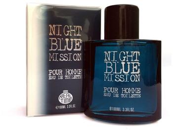 Real Time Eau deToilette 100 ml Männer "Night Blue Mission"