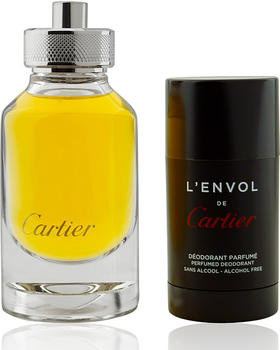 Cartier LEnvol Eau de Toilette 80ml - Deo Stick 75ml