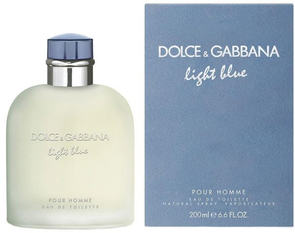 Dolce & Gabbana Light Blue For Men Eau de Toilette (200ml)