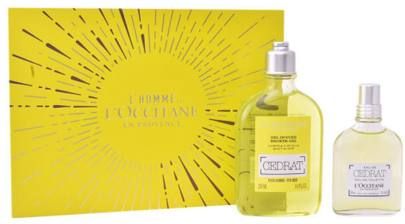 LOccitane Set mit Herrenparfum Eau De Cedrat L´occitane (2 pcs)