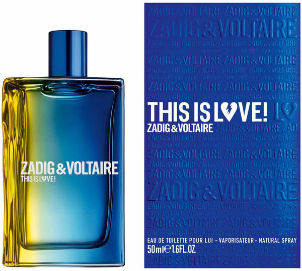 Zadig & Voltaire This is Him This is Love! Pour Lui Eau de Toilette 50ml