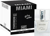 HOT Miami - Pheromon Parf&uuml;m f&uuml;r M&auml;nner (30ml) transparent, Grundpreis: &euro;
