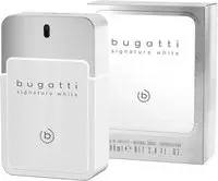 bugatti Eau de Toilette "Signature man white" Holziger Duft mit Bergamotte, Pflaume,