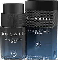 bugatti Eau de Toilette "Dynamic Move Blue EdT 100ml" Zitrischer Herrenduft mit
